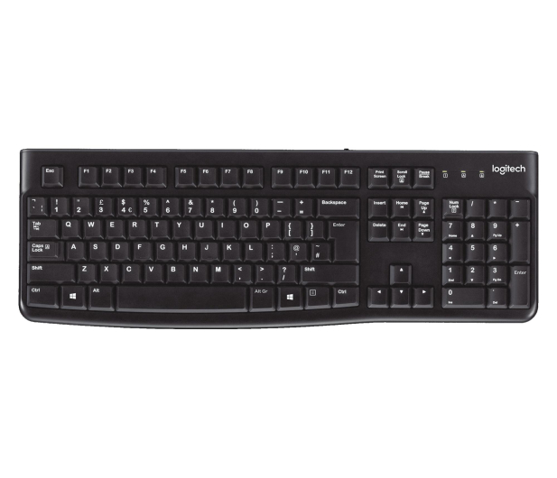 Logitech K120 czarna - 57509 - zdjęcie